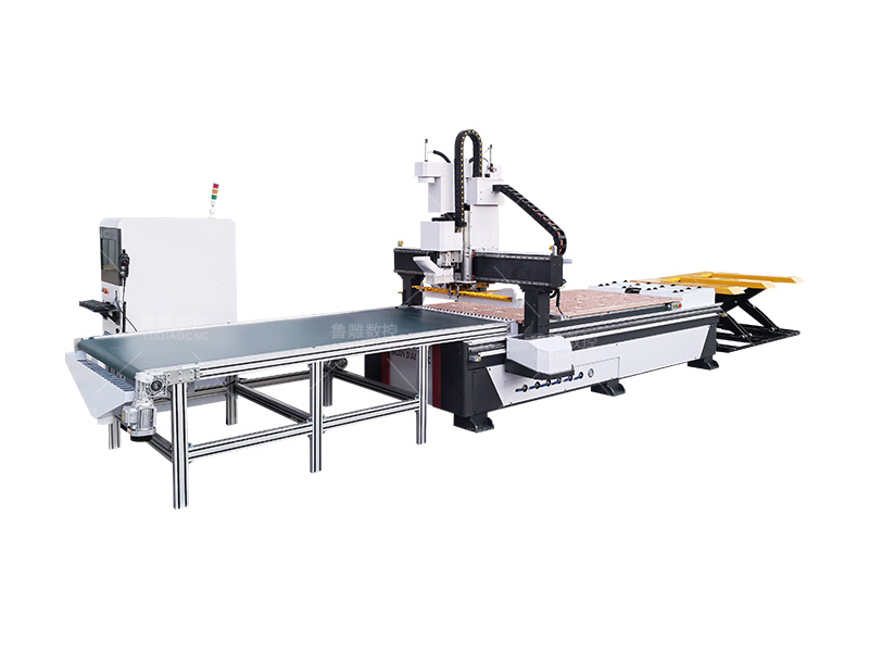 1325 / 1328直排換刀+自動(dòng)上下料開(kāi)料機(jī) 1325 / 1328直排換刀+自動(dòng)上下料開(kāi)料機(jī)